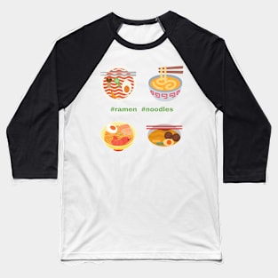 Ramen Noodles Baseball T-Shirt